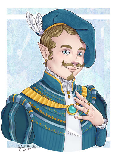Elf Bust Commission
